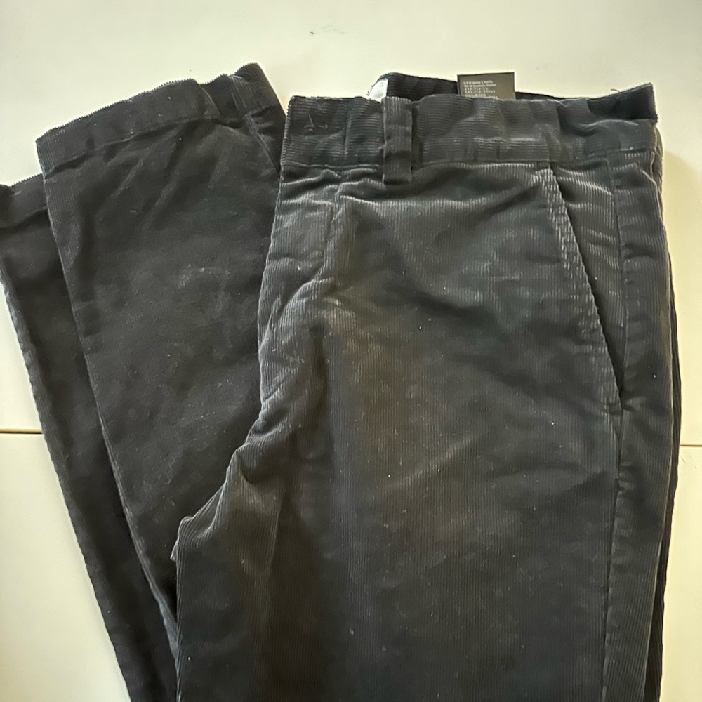 H&M Corduroy Black Pants W31